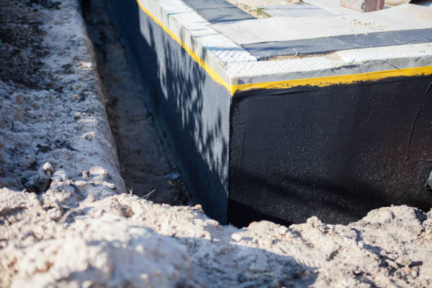 Residential Wet Basement Repair installation at a Hopewell, TN home by SJ Waterproofing Pros